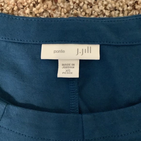J. Jill Dresses Petite J Jill Seamed Ponte Dress Poshmark
